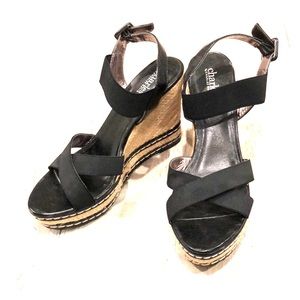 Charles by Charles David Black Wedges